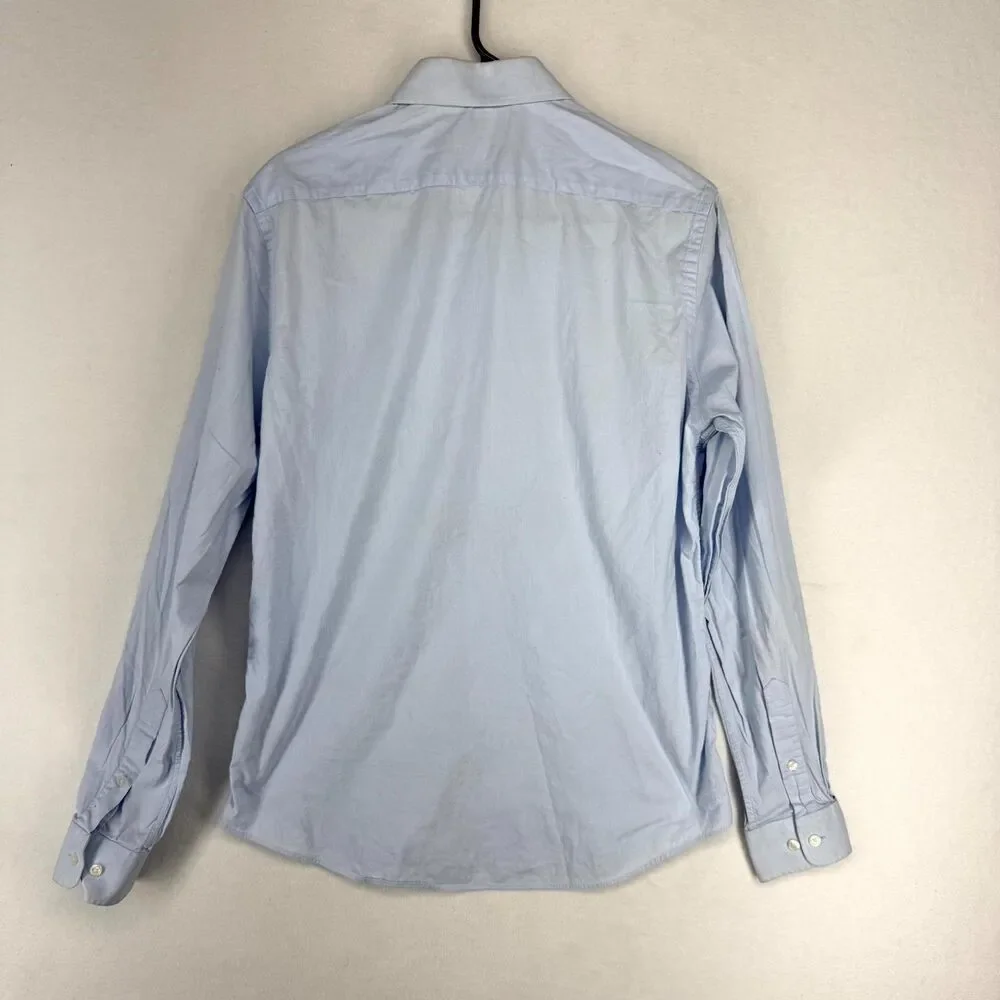Tommy Hilfiger Slim Fit Stretch Button Down Shirt Mens Size 15-1/2 34/25 M‎